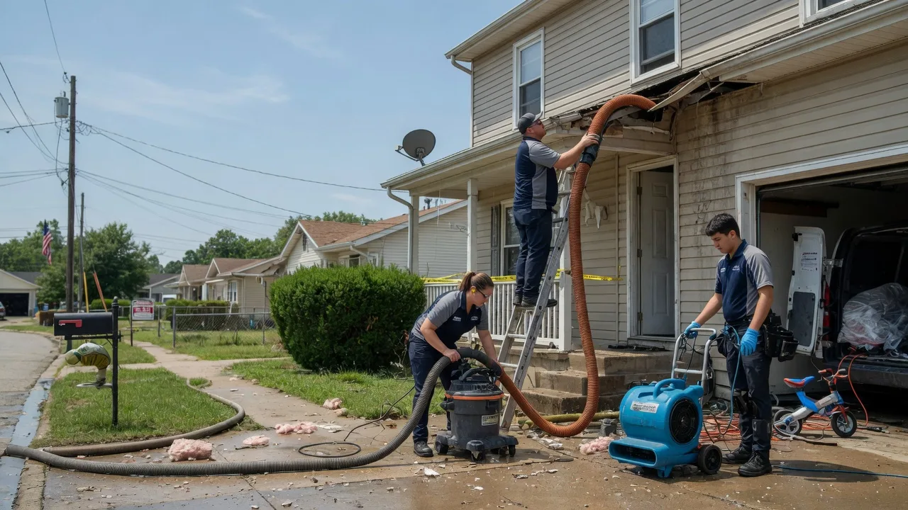 Water Damage Restoration in Augusta, IL near me